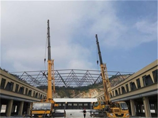 青岛仓储物流网架生产厂家案例